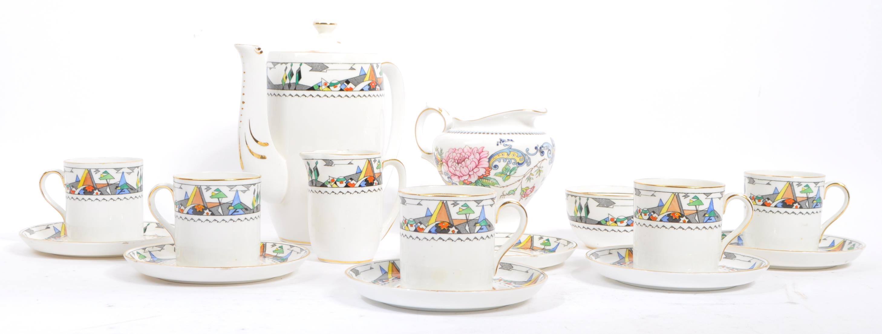 ART DECO 1930S FOLEY BONE CHINA TEA SERVICE - Image 2 of 5