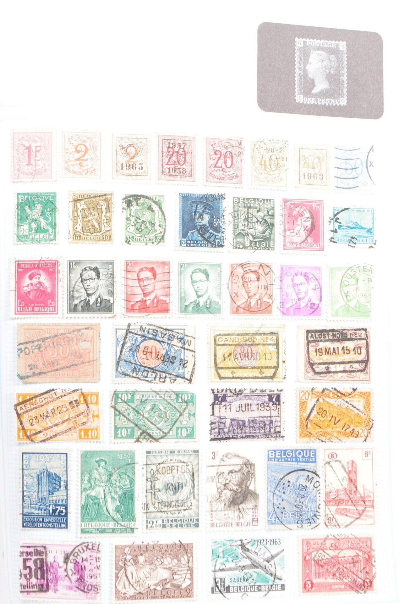 COLLECTION OF EARLY 20TH CENTURY BRITISH AND FOREIGN STAMPS - Image 4 of 10