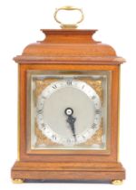 VINTAGE 20TH CENTURY ELLIOTT OAK CASED MANTEL CLOCK