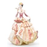 EARLY 20TH CENTURY CAPODIMONTE PORCELAIN FIGURINE