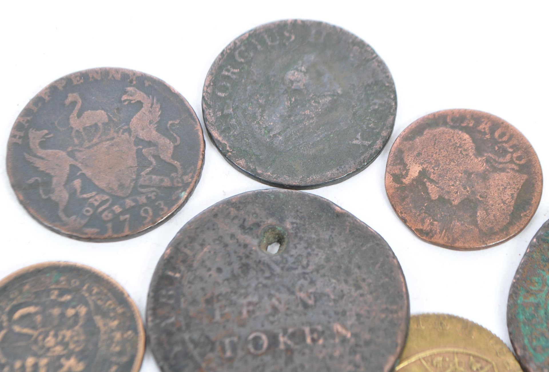 COLLECTION OF MID 18TH CENTURY AND LATER UK COINS - Image 4 of 9