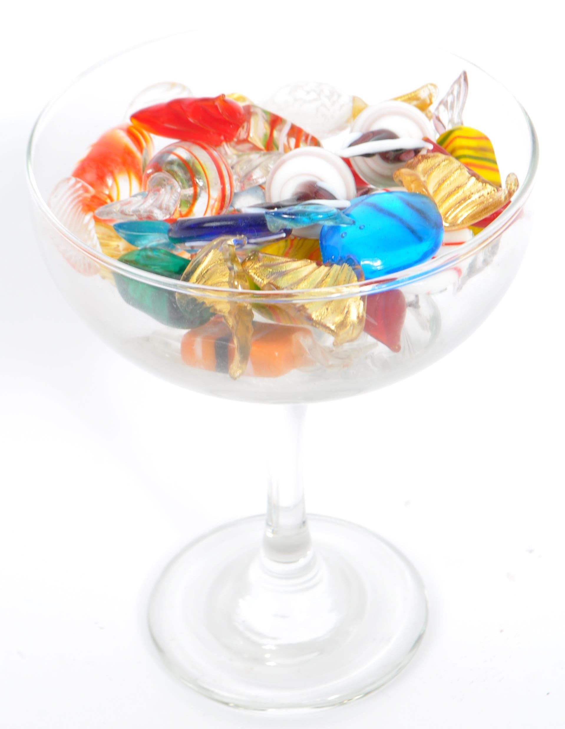 COLLECTION OF MID CENTURY MURANO GLASS SWEETS - Image 2 of 3