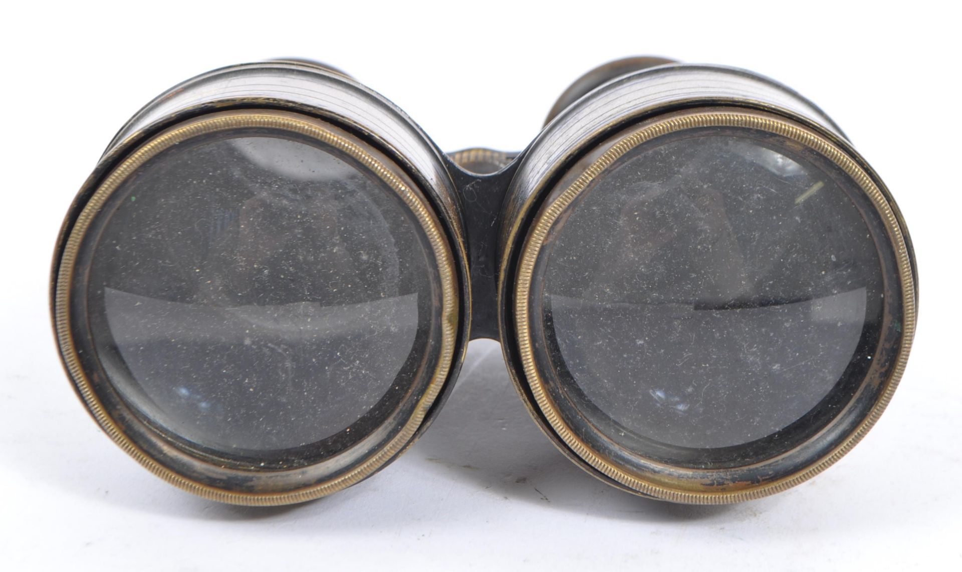 PAIR OF EARLY 20TH CENTURY FRENCH JUMELLE MARINE BINOCUALRS - Image 3 of 4
