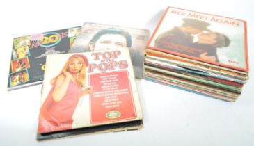 LARGE COLLECTION OF VINTAGE 20TH CENTURY LP VINYL RECORDS