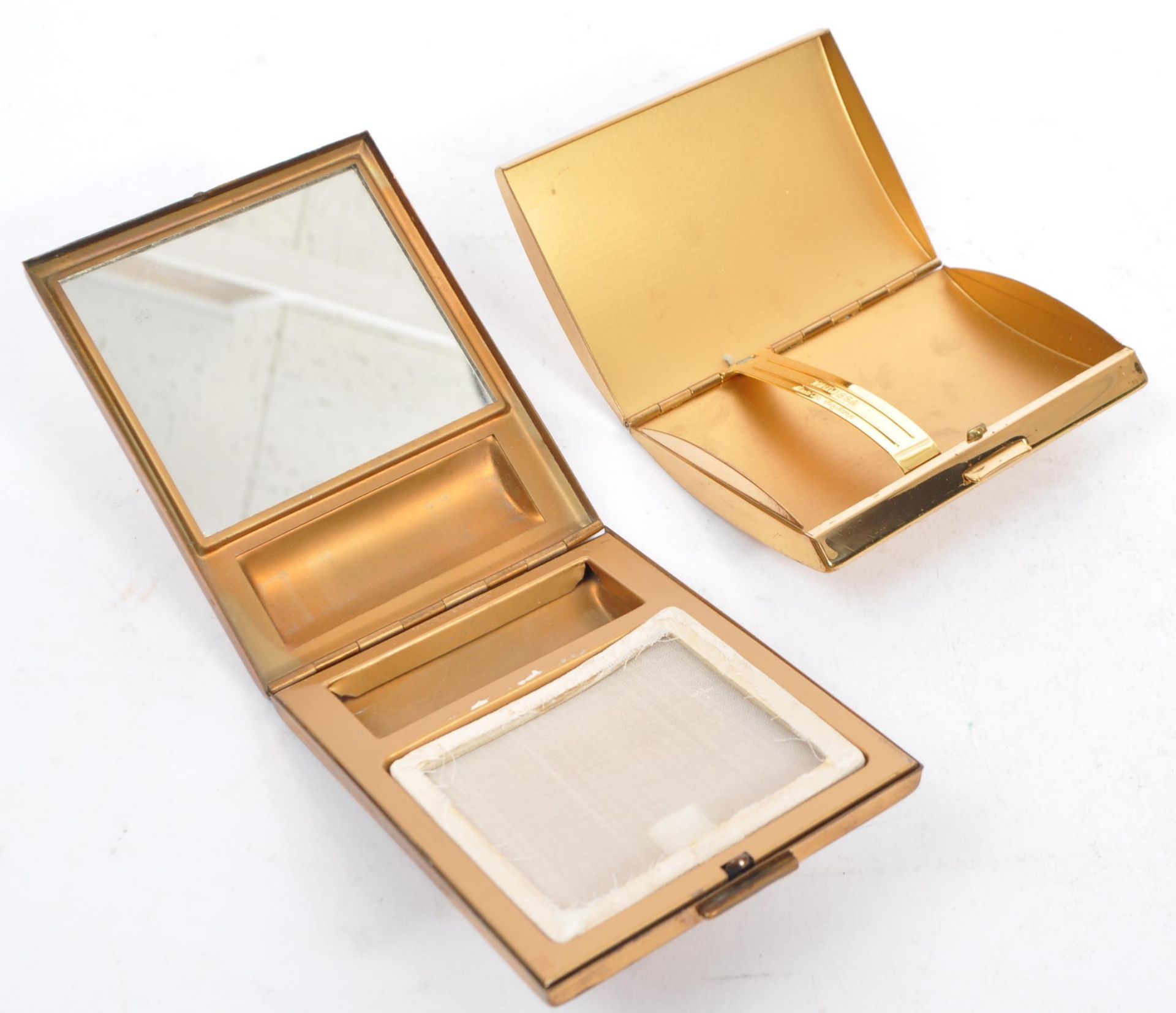 COLLECTION OF VINTAGE COMPACTS & CIGARETTE CASES - Bild 6 aus 8