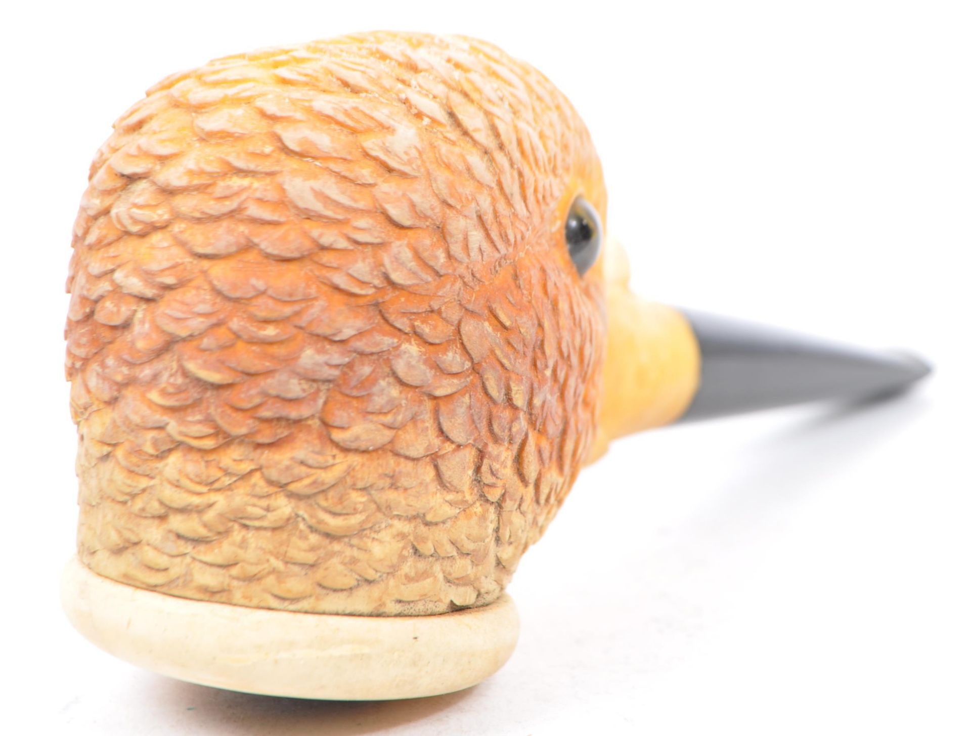 VINTAGE 20TH CENTURY MEERSCHAUM DUCK SMOKING PIPE - Bild 4 aus 5