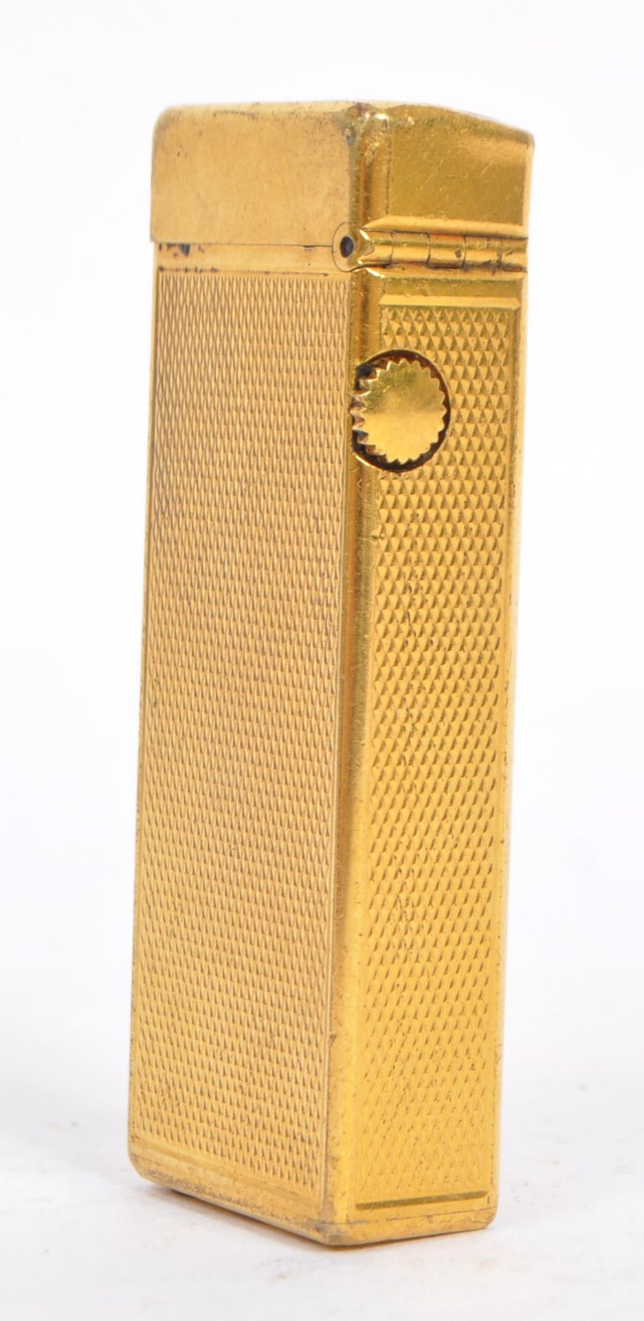 20TH CENTURY DUNHILL GOLD PLATED SWISS CIGARETTE LIGHTER - Bild 2 aus 5