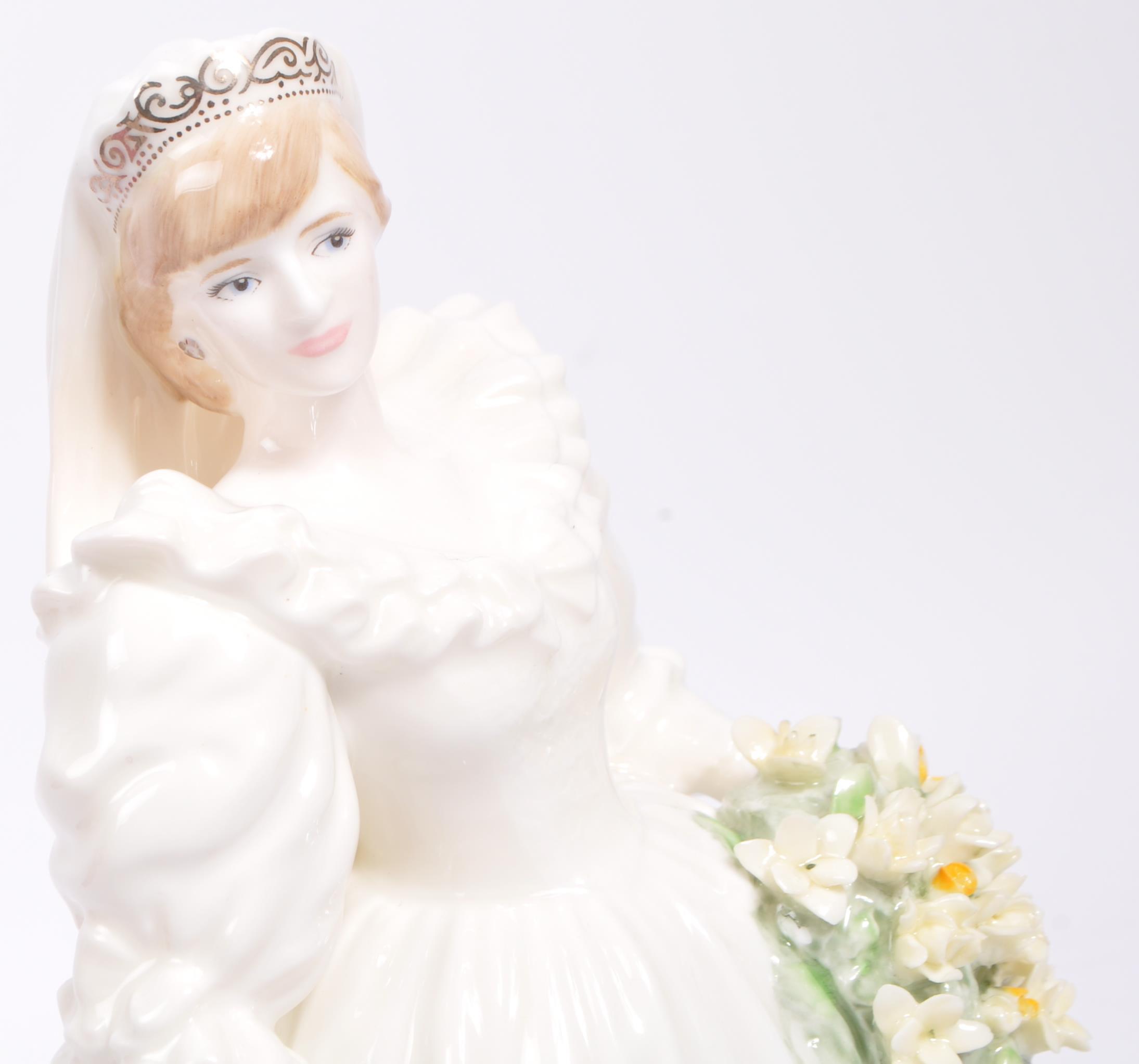 LIMITED EDITION COALPORT PRINCESS DIANA BONE CHINA FIGURE - Image 2 of 5