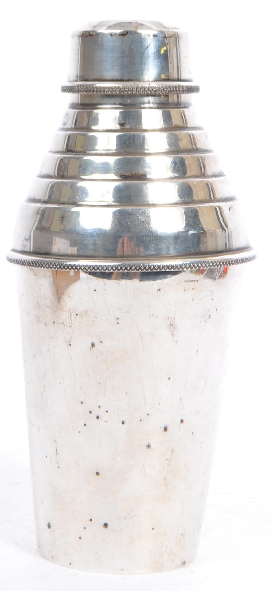 ART DECO 1920S SILVER PLATE COCKTAIL SHAKER