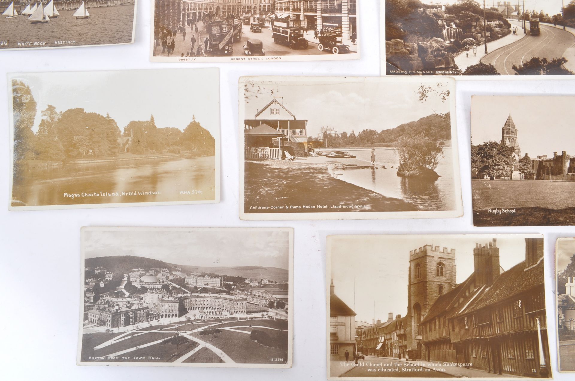 EARLY 20TH CENTURY PHOTOGRAPHERS TOPOGRAPHICAL POSTCARDS - Bild 12 aus 24