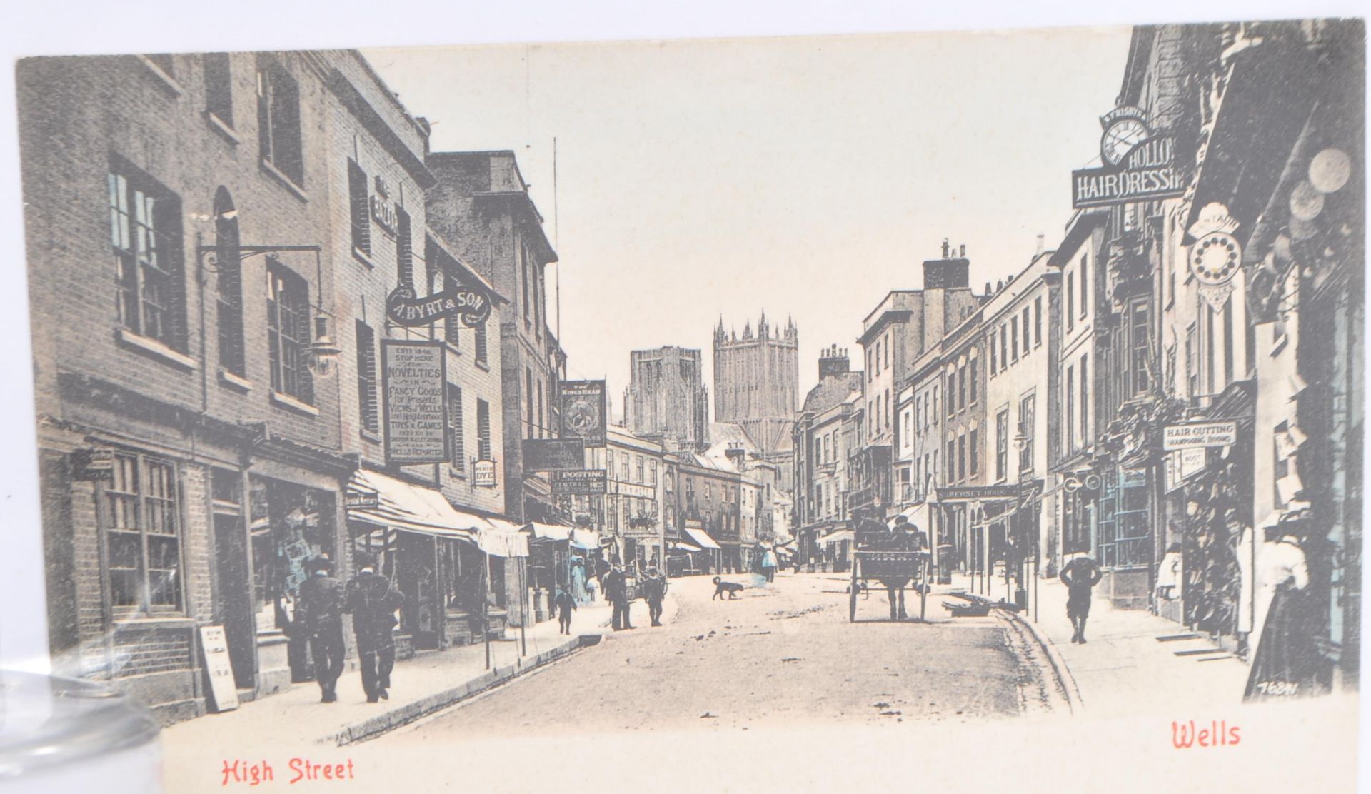 Early to mid-20th century Somerset postcard collection. Approx. 195 cards in album. Good range of - Image 8 of 13