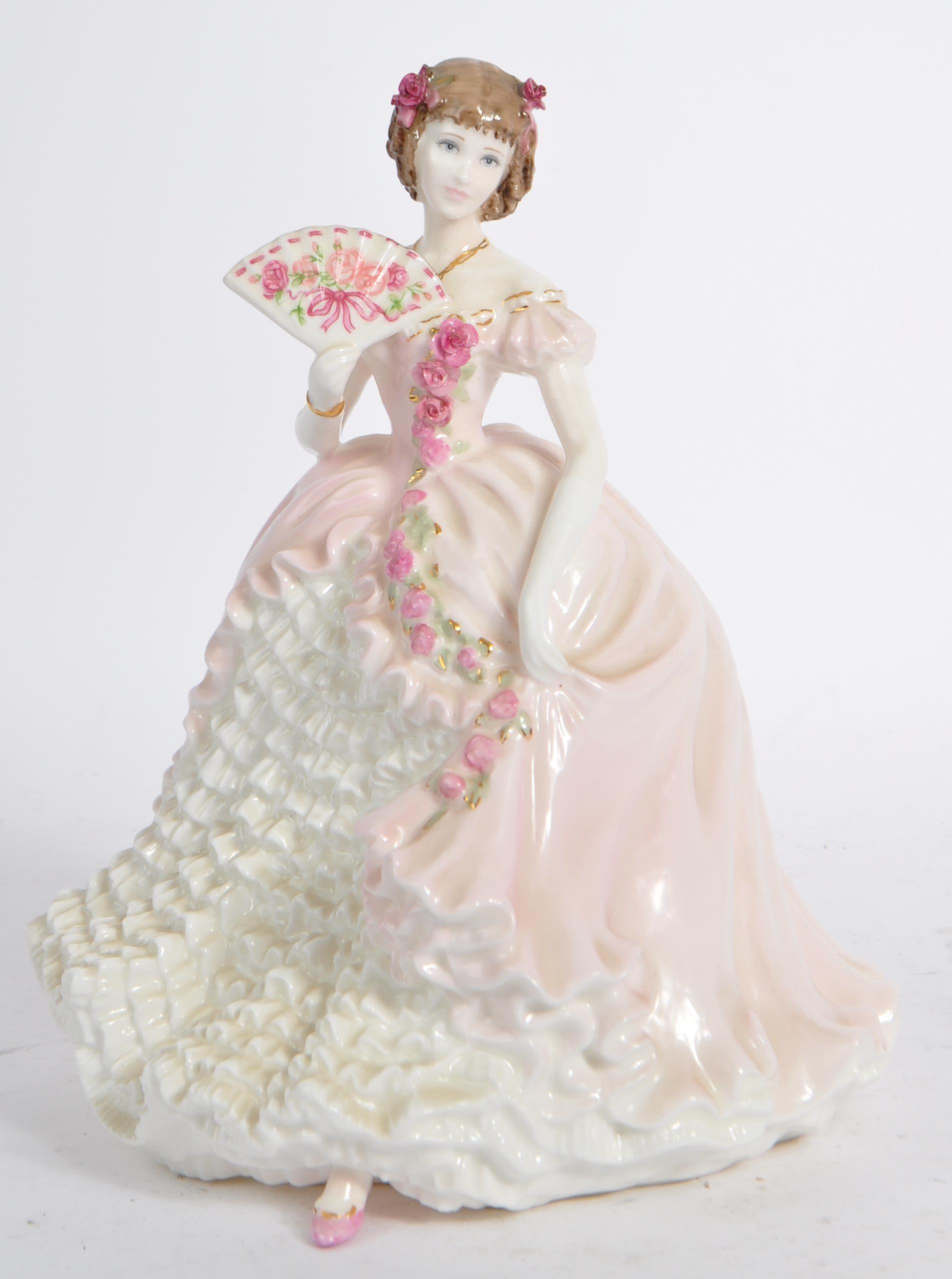 LIMITED EDITION COALPORT CHAMPAGNE WALTZ FIGURINE