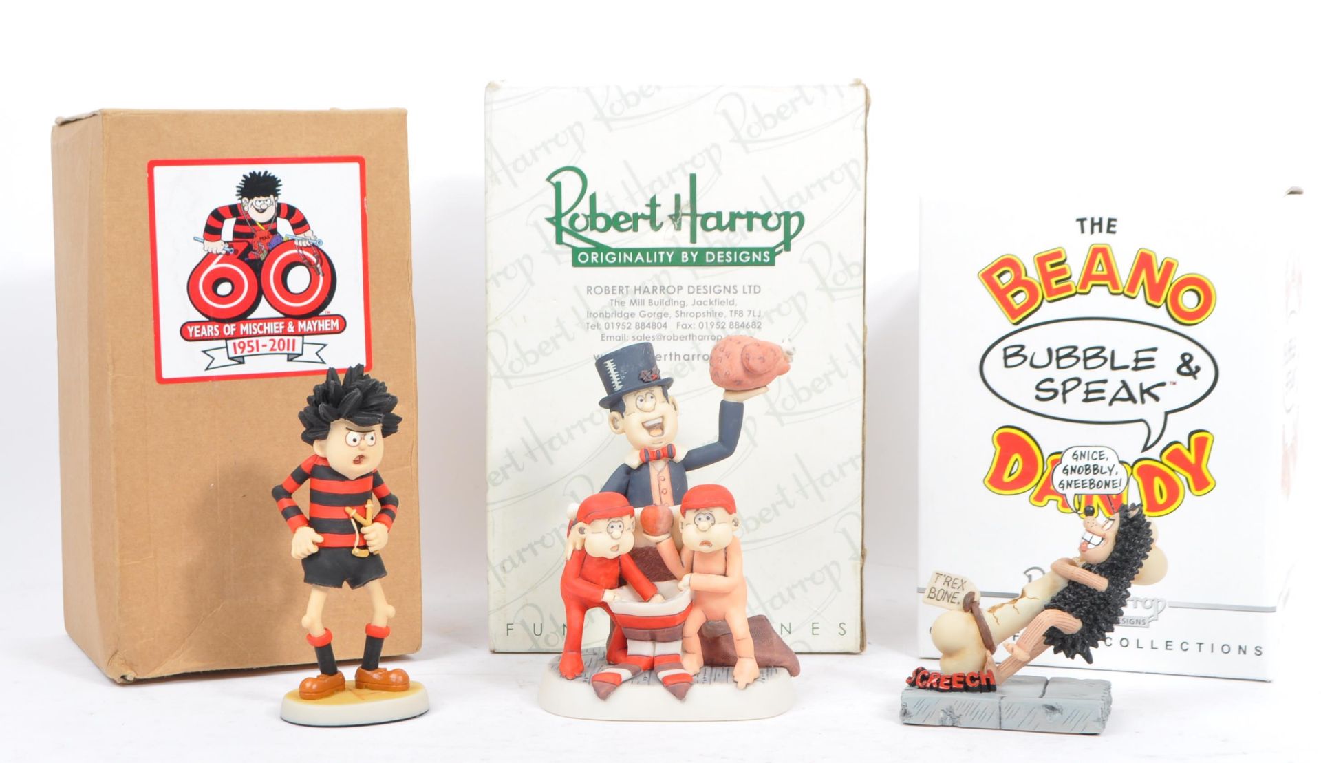 COLLECTION OF ROBERT HARROP - BEAN DANCY FIGURINES