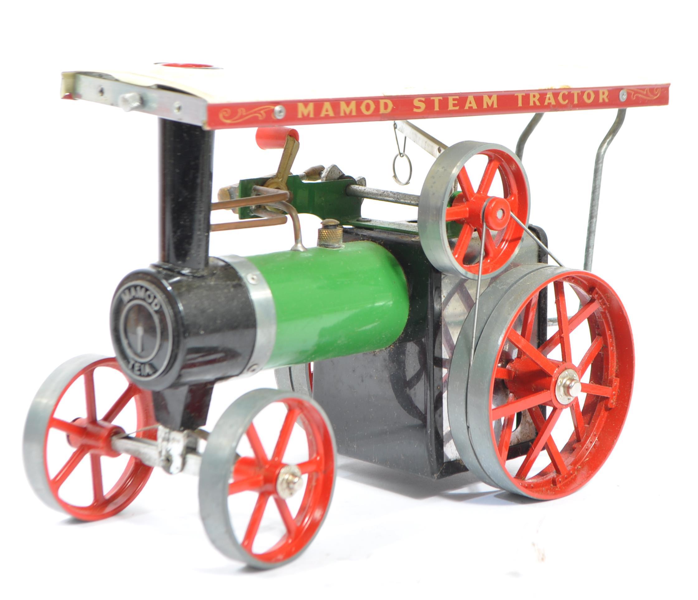 MAMOD STEAM TRACTOR MODEL TE1A TRACTION ENGINE - Image 2 of 4