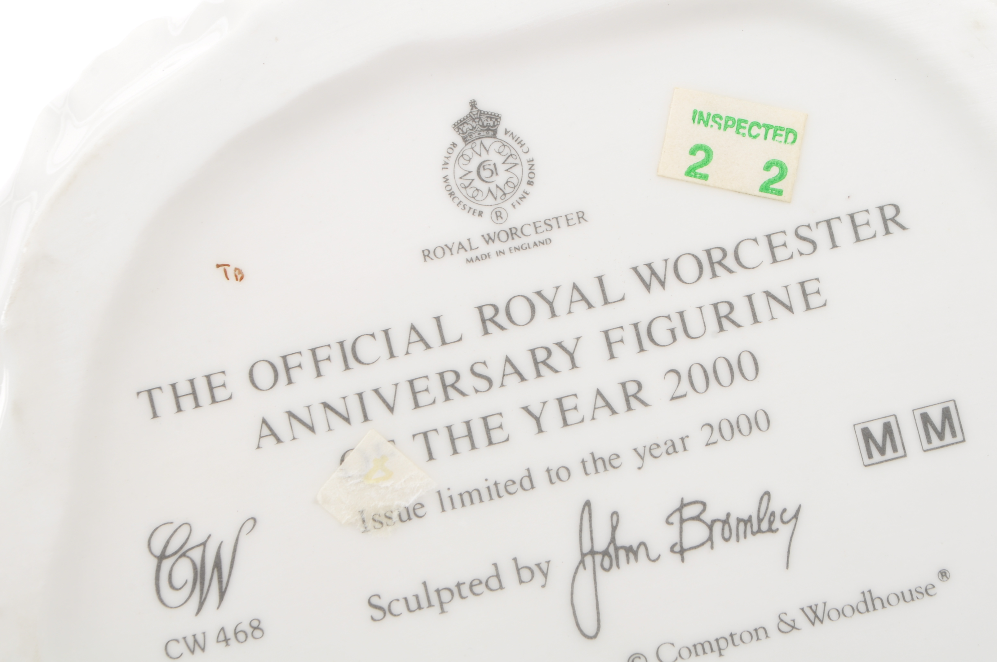 TWO LIMITED EDITION ROYAL WORCESTER LADY FIGURINES - Image 6 of 7