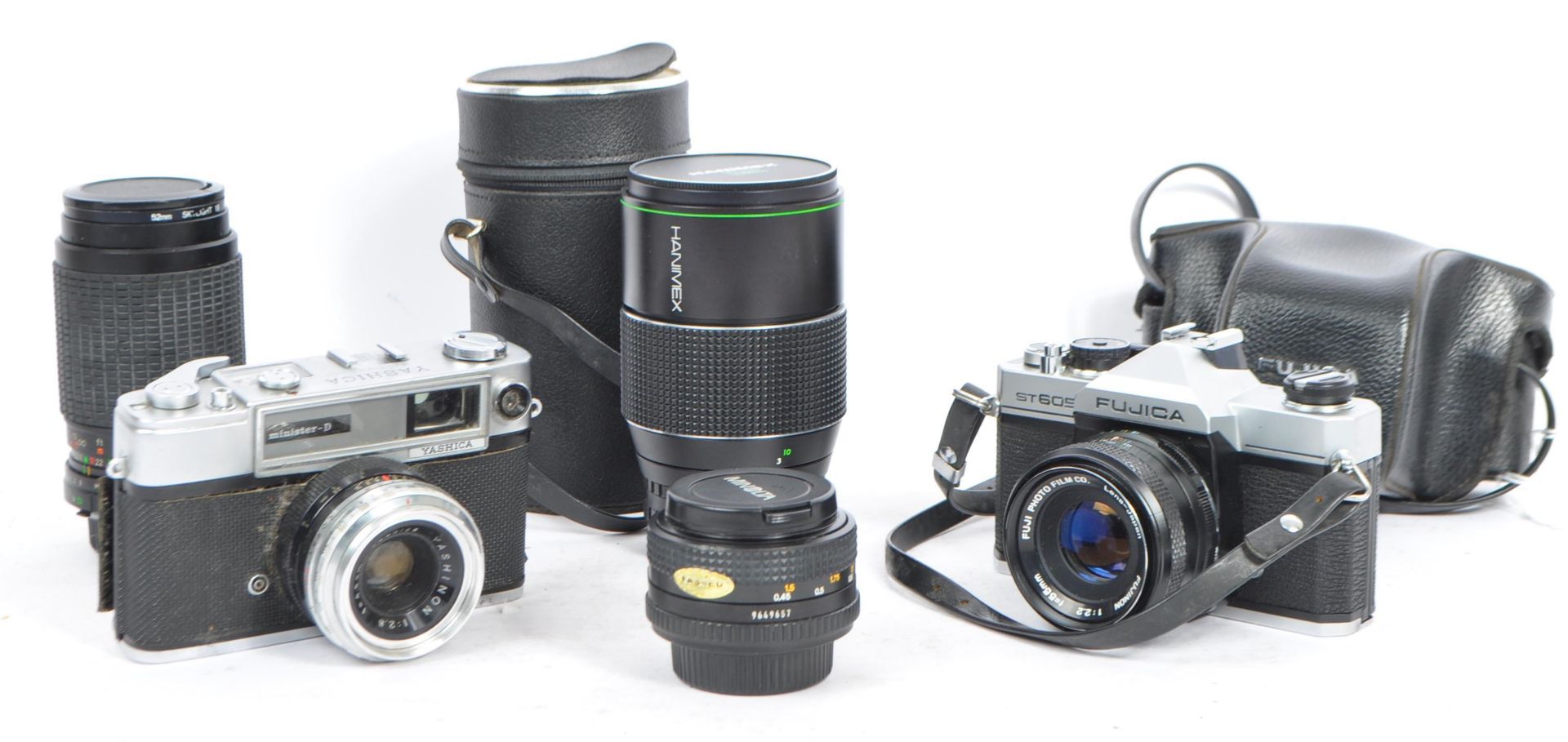 COLLECTION OF 35MM CAMERAS AND LENSES