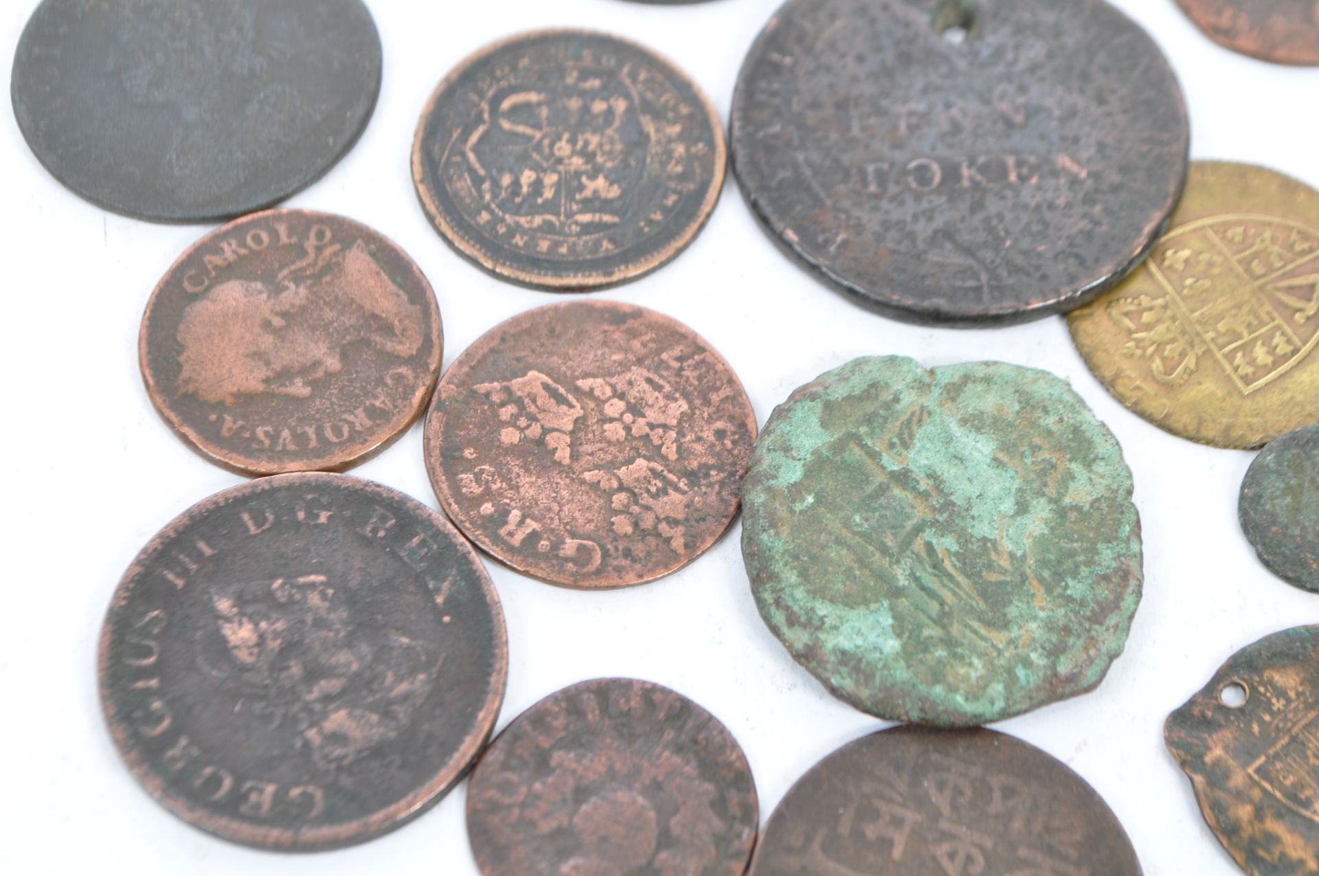 COLLECTION OF MID 18TH CENTURY AND LATER UK COINS - Image 3 of 9