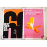 PAIR OF TATE MODERN EXHIBITION PRINTS ON PAPER