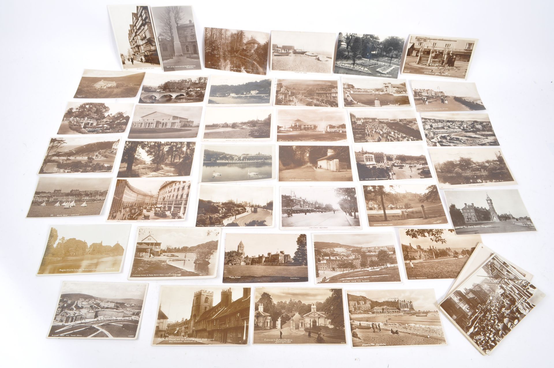 EARLY 20TH CENTURY PHOTOGRAPHERS TOPOGRAPHICAL POSTCARDS - Bild 11 aus 24