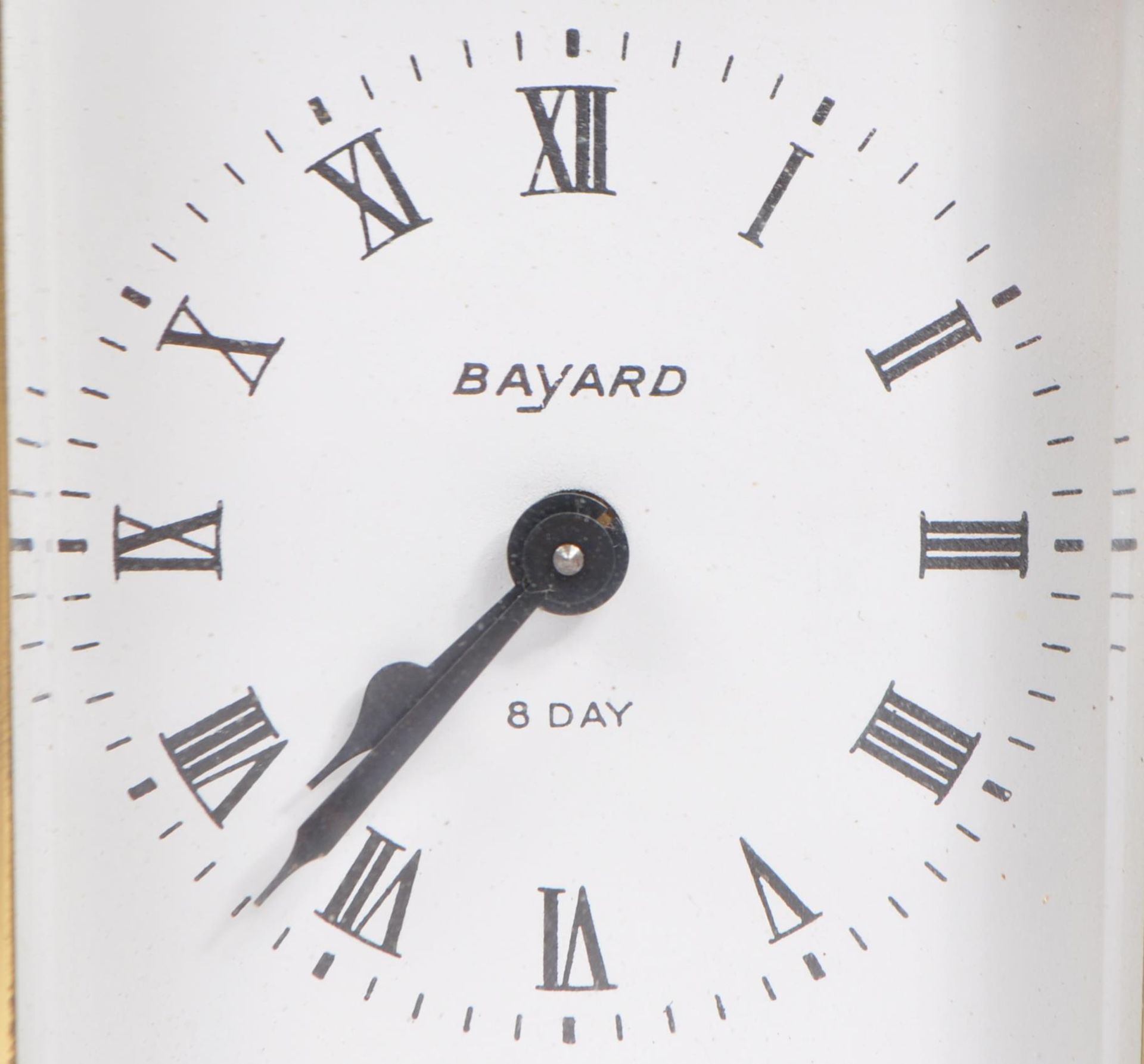 VINTAGE FRENCH BAYARD BRASS CARRIAGE CLOCK - Bild 6 aus 6