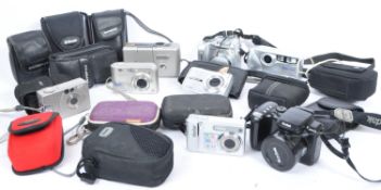 COLLECTION OF LATE 20TH CENTURY DIGITAL CAMERAS