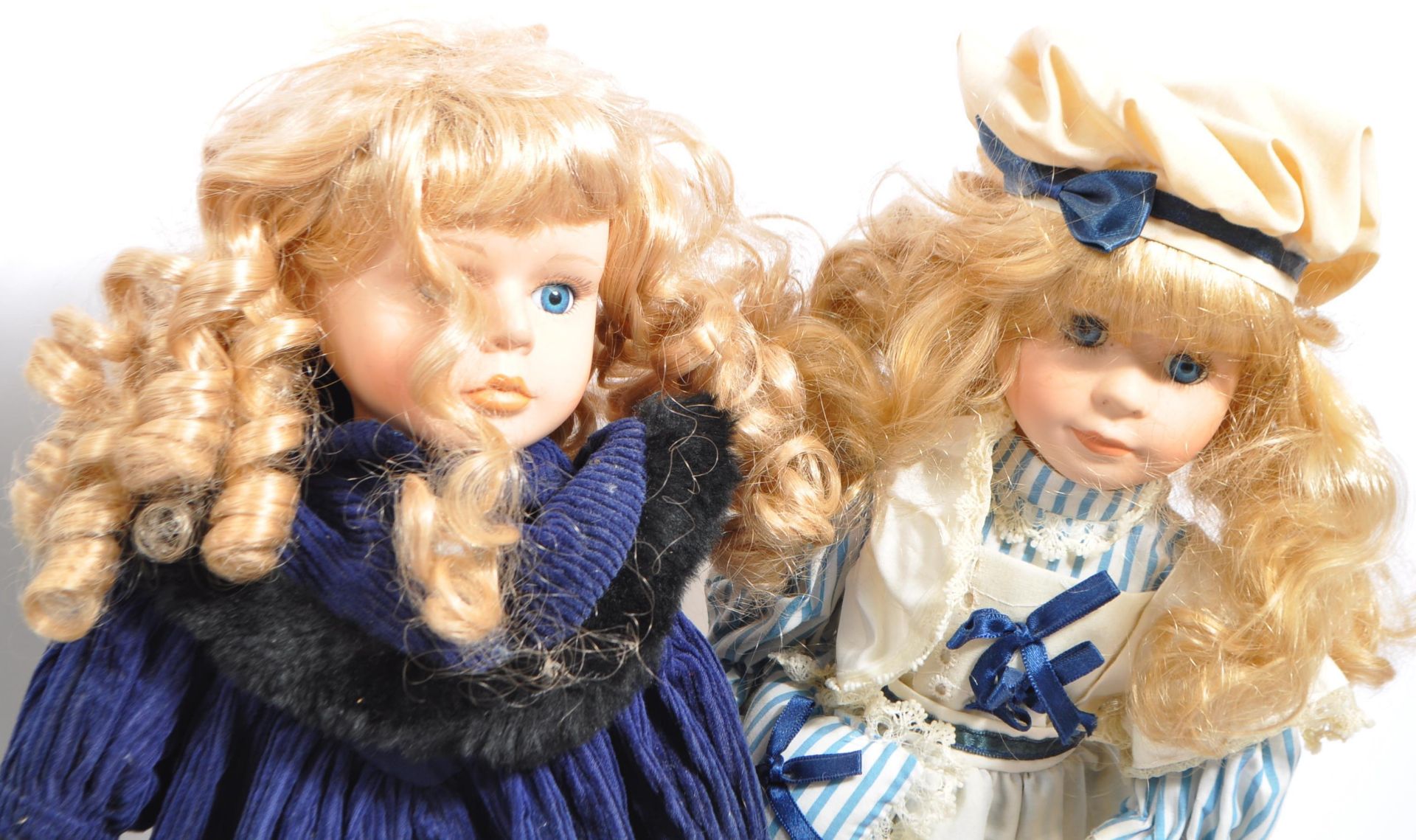 COLLECTION OF VINTAGE PORCELAIN DOLLS - Image 3 of 6