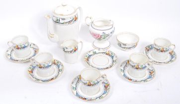 ART DECO 1930S FOLEY BONE CHINA TEA SERVICE