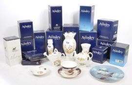 COLLECTION OF AYNSLEY PORCELAIN CHINA BOXED ITEMS