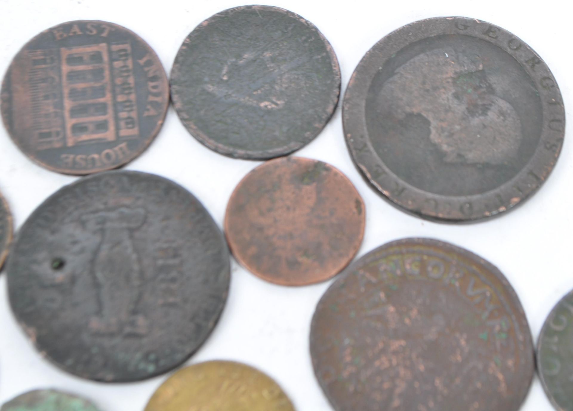 COLLECTION OF MID 18TH CENTURY AND LATER UK COINS - Image 8 of 9