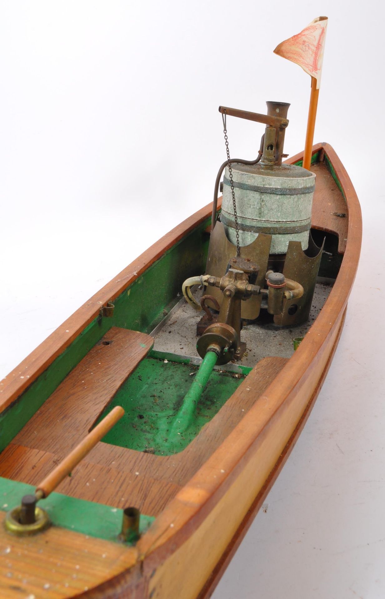 VINTAGE 20TH CENTURY SCRATCH BUILT POND YACHT / BOAT - Image 2 of 6
