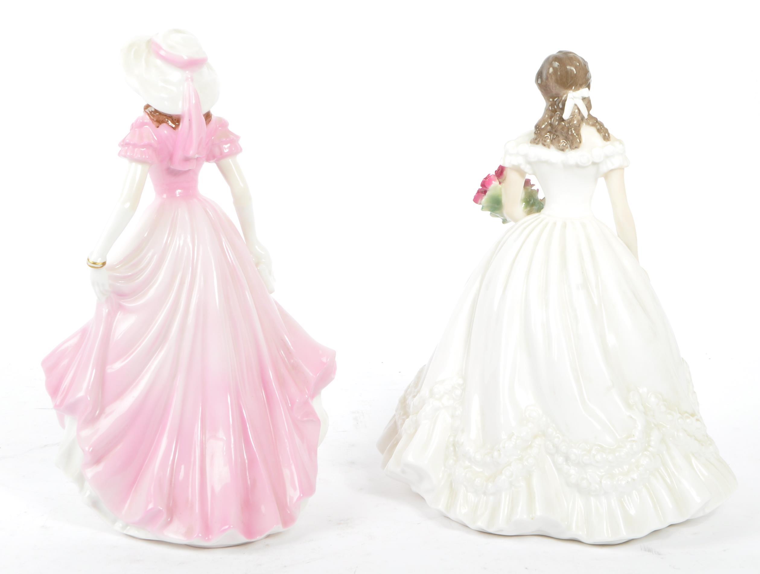 TWO LIMITED EDITION ROYAL WORCESTER LADY FIGURINES - Image 5 of 7