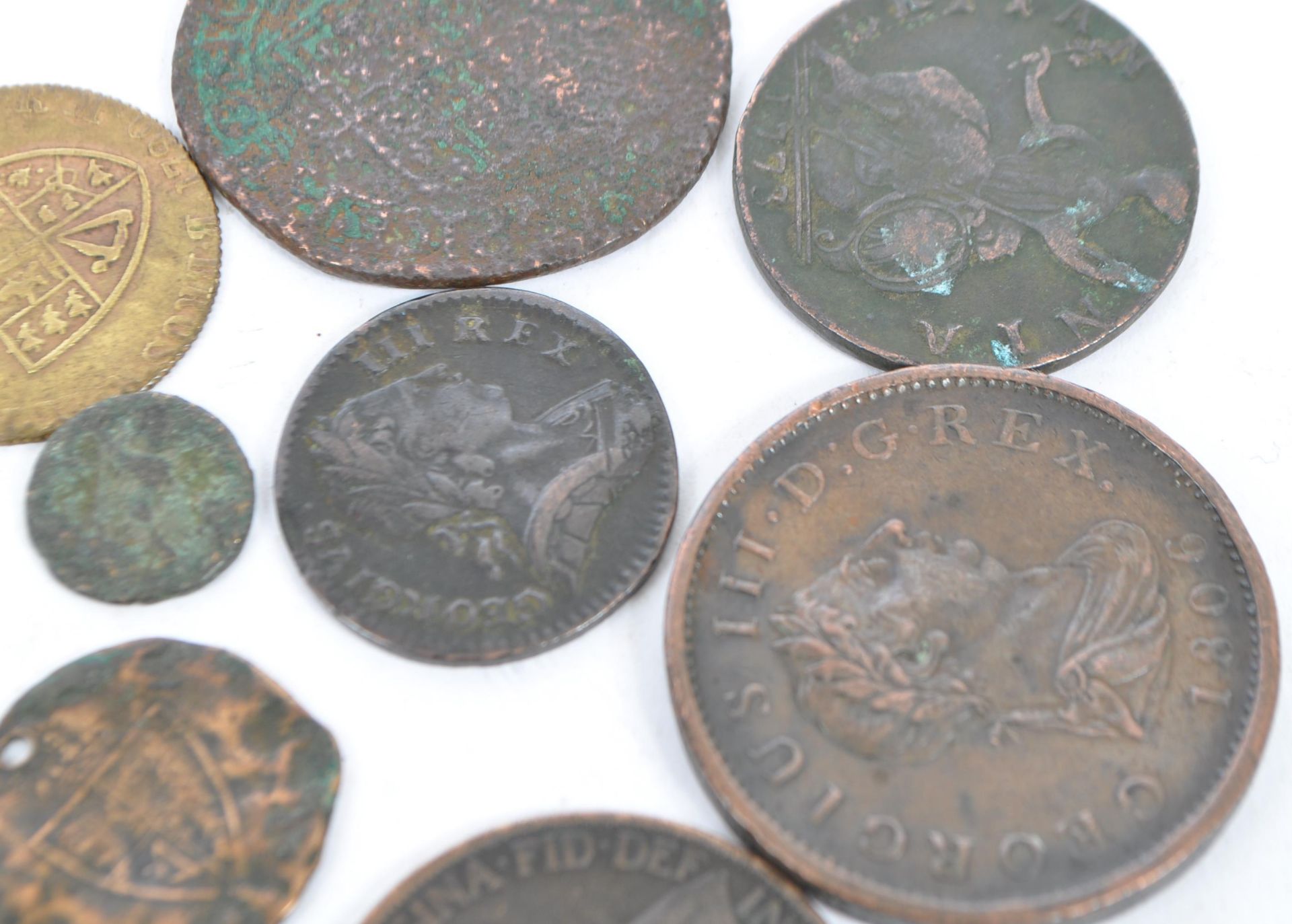 COLLECTION OF MID 18TH CENTURY AND LATER UK COINS - Image 5 of 9