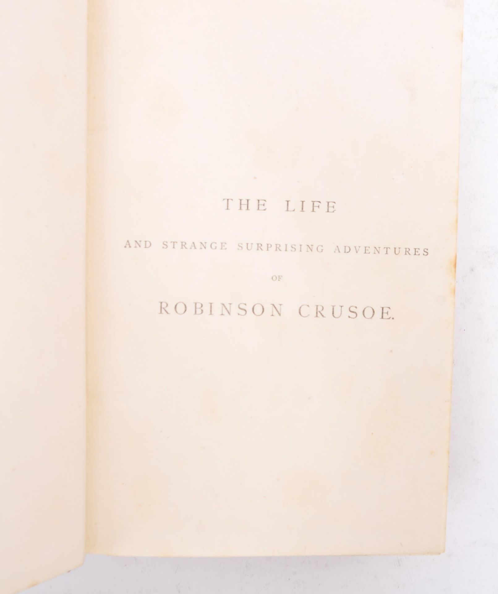 ROBINSON CRUSOE - DANIEL DEFOE - F. WARNE & CO - Image 3 of 8