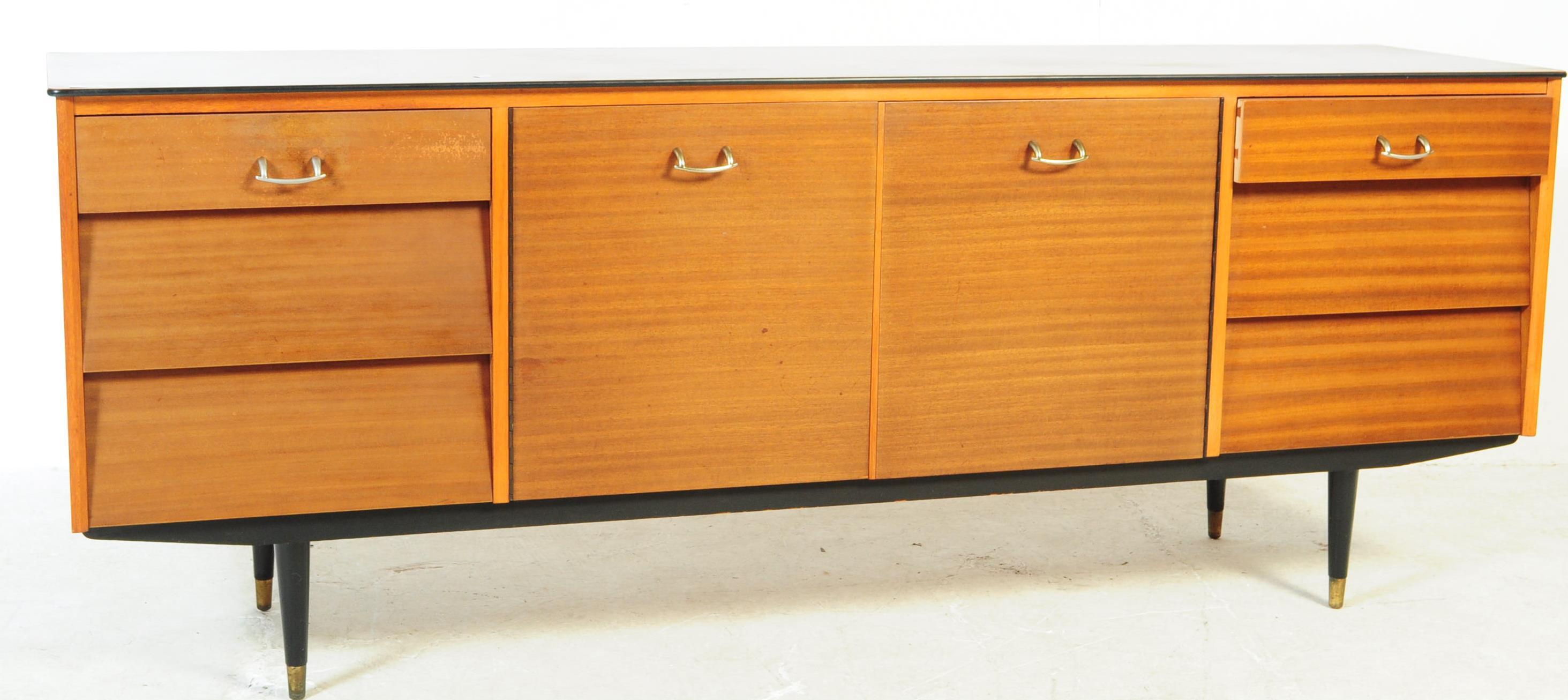 MID 20TH CENTURY AVALON FURNITURE TEAK SIDEBOARD