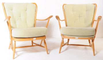 LUCIAN ERCOLANI - ERCOL - WINDSOR - MODEL 203 ARMCHAIRS