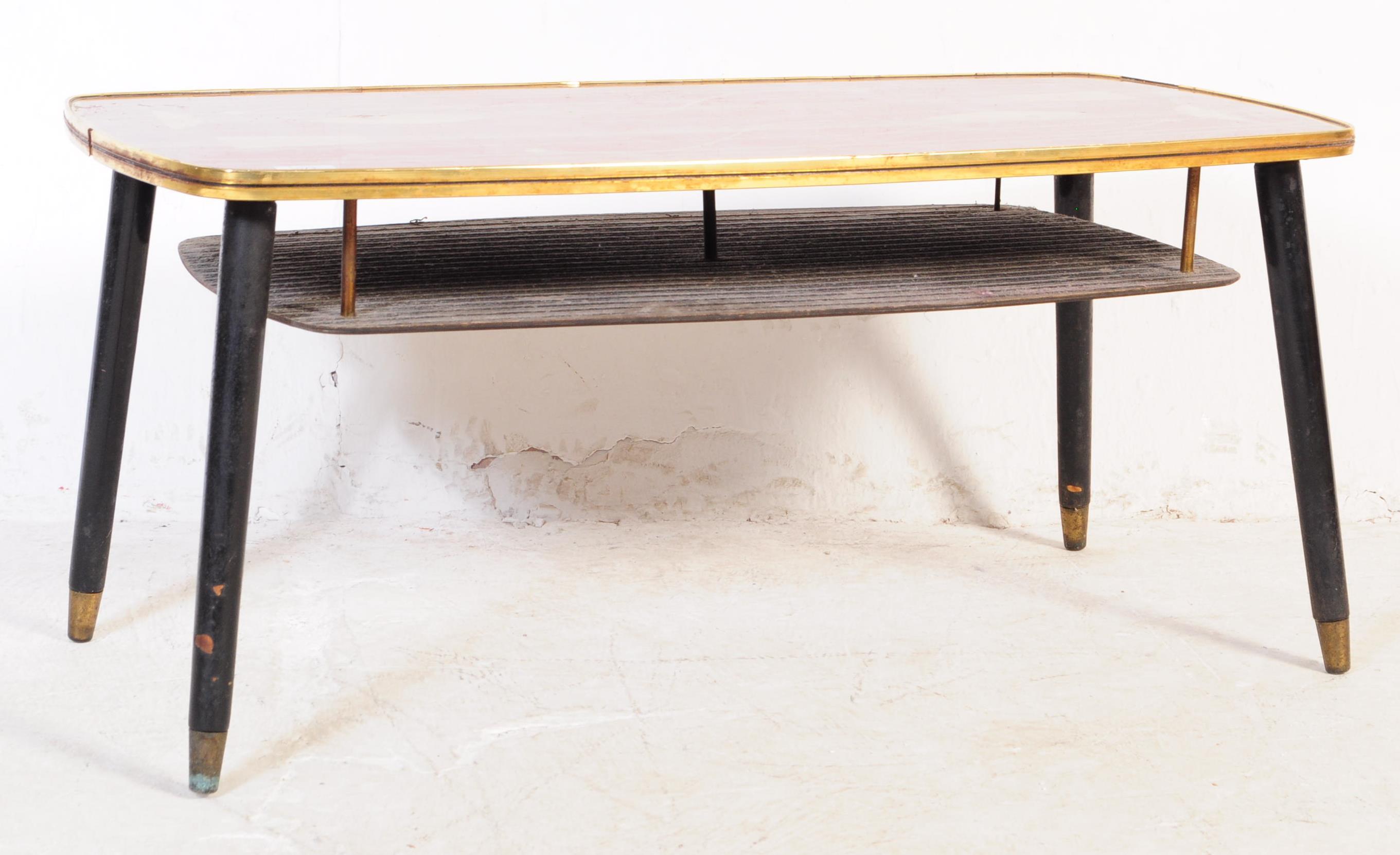 BRITISH MODERN DESIGN - MID CENTURY RETRO COFFEE TABLE