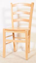 BRAND NEW CONTEMPORARY ITALIAN BEECH WOOD CHAIR - BOXED