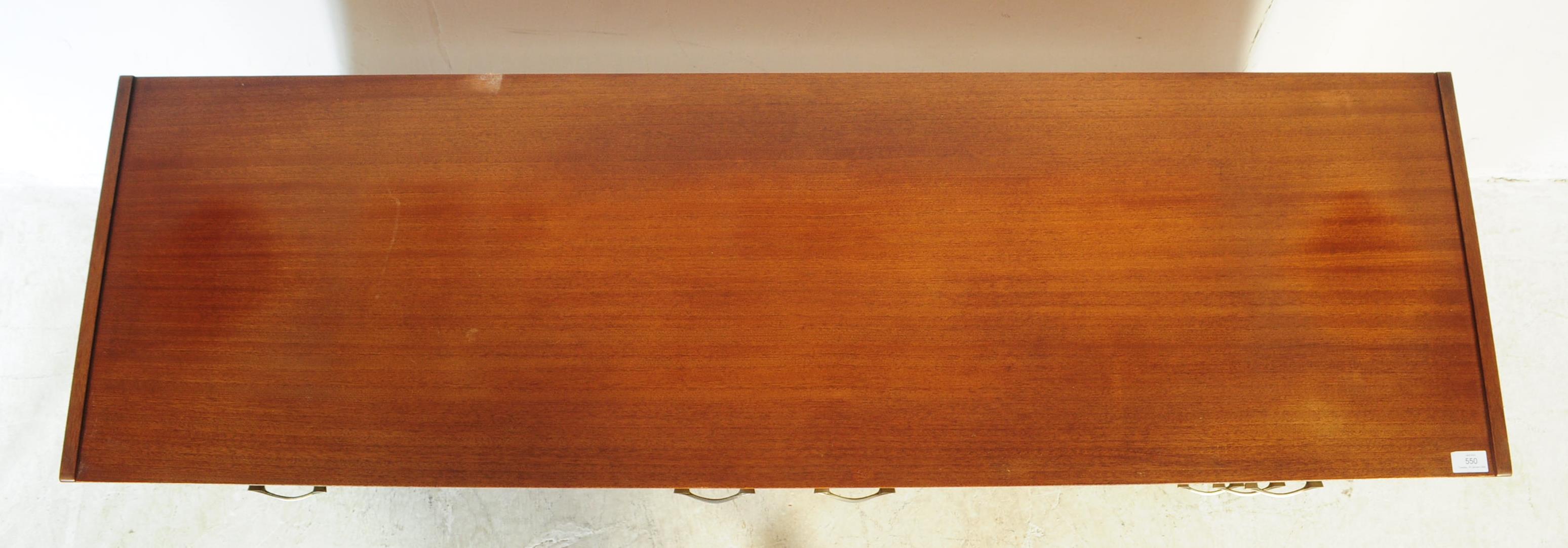 RETRO MID 20TH CENTURY TEAK VENEERED NATHAN SIDEBOARD - Image 5 of 5