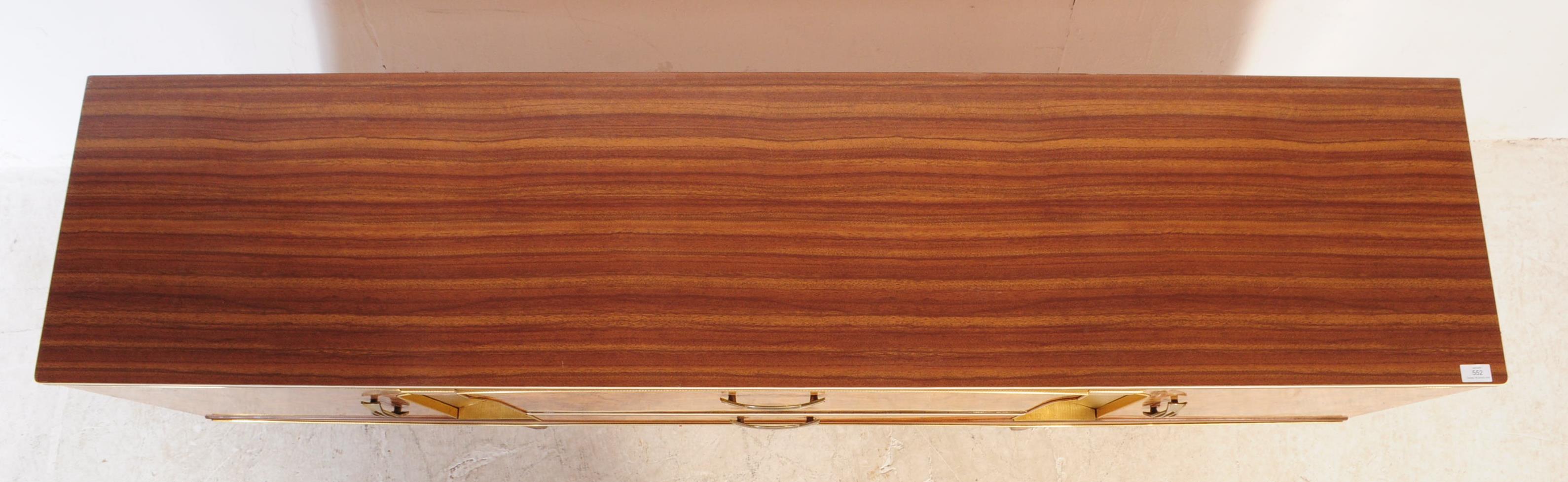 MID 20TH CENTURY BEAUTILITY WALNUT FORMICA SIDEBOARD - Image 3 of 8