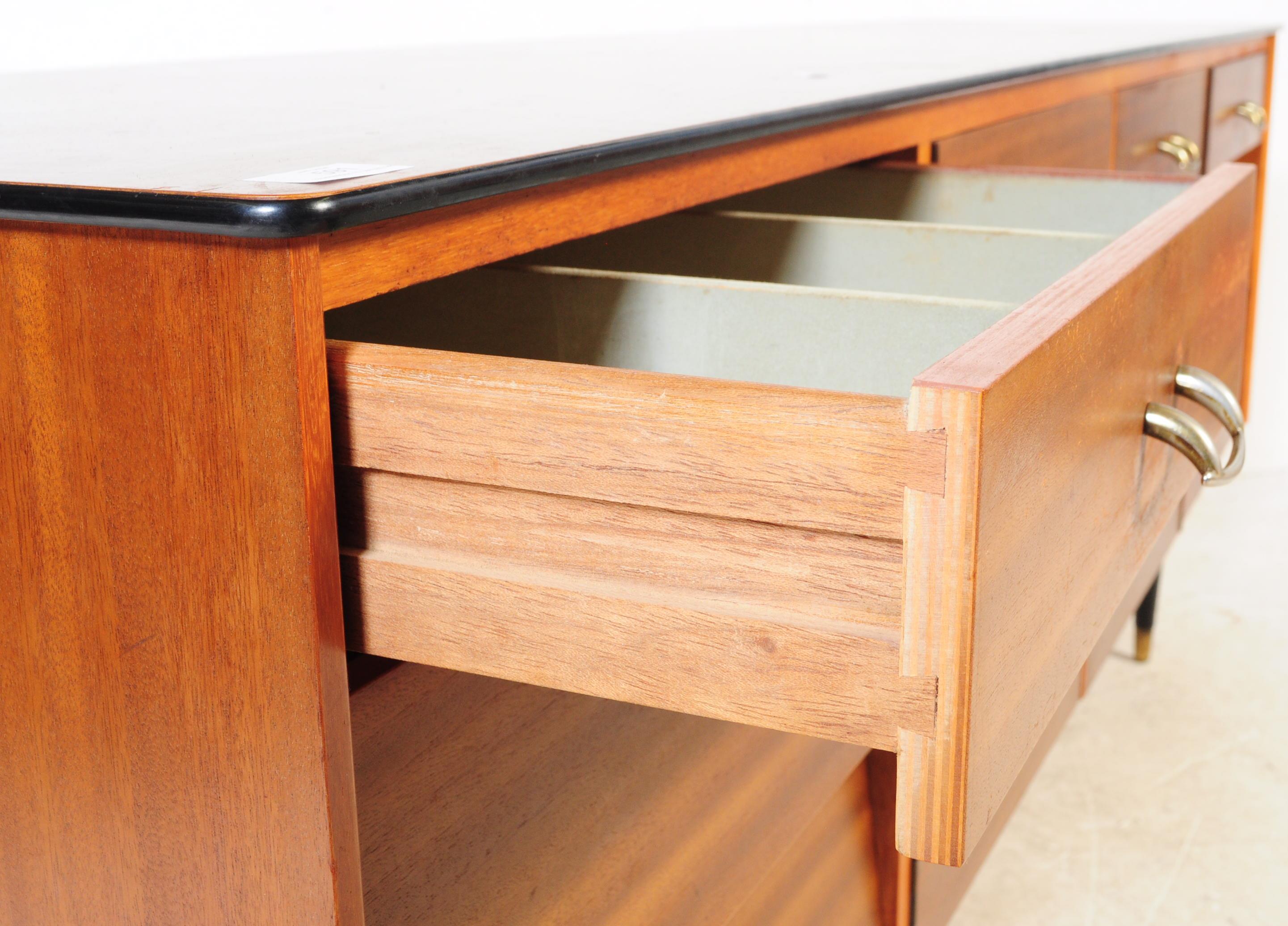 MID 20TH CENTURY AVALON FURNITURE TEAK SIDEBOARD - Image 4 of 7