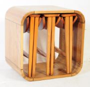 CONTEMPORARY NEST OF TABLES - CURVED OCCASIONAL TABLE
