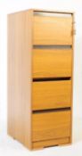 CONTEMPORARY WOOD VENEERED OFFICE FILING CABINET