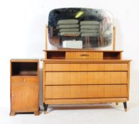 BRITISH MODERN DESIGN - MID CENTURY DRESSING TABLE CHAIR ETC