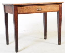 EARLY 20TH CENTURY CIRCA 1920S OAK SIDE / HALL TABLE