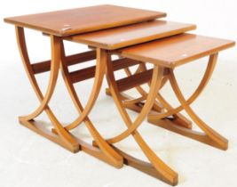 RETRO MID 20TH CENTURY NATHAN CITADEL TEAK NEST OF TABLES