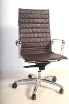 CONTEMPORARY ITALIAN LUXY SWIVEL OFFICE DESK CHAIR