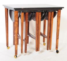 MID 20TH CENTURY PAINTED NEST OF TABLES