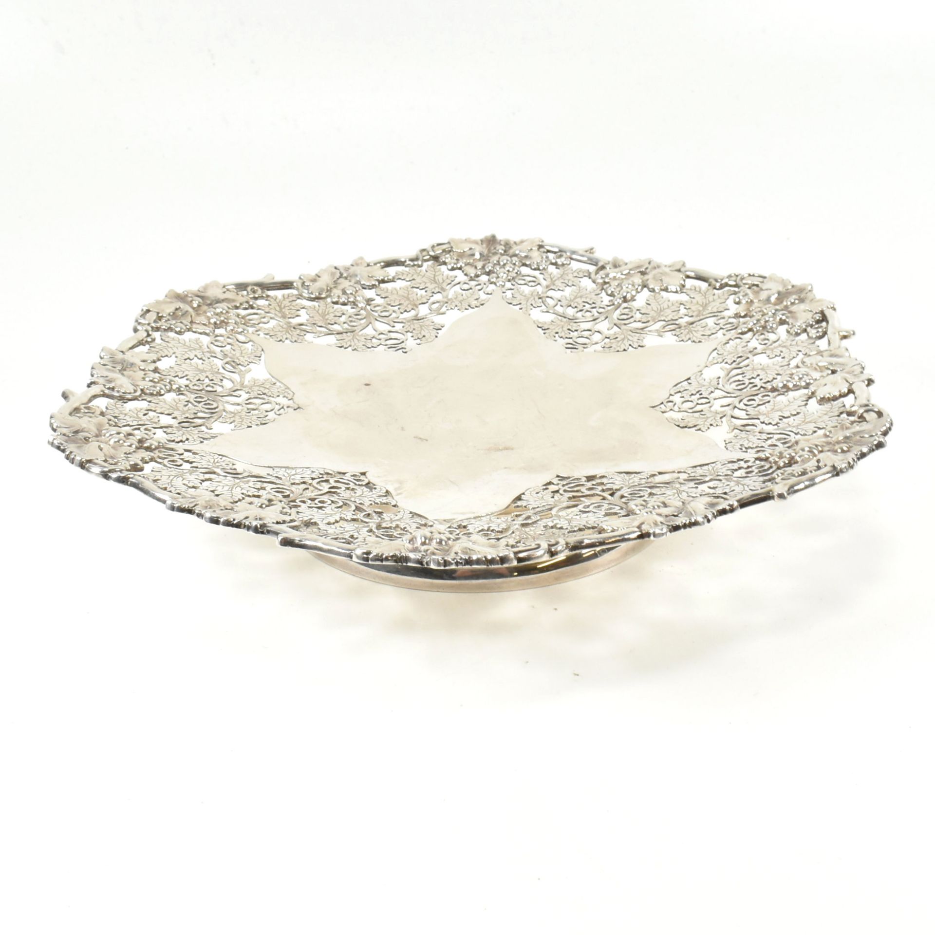 GEORGE V HALLMARKED SILVER COMPOTE - Image 2 of 10