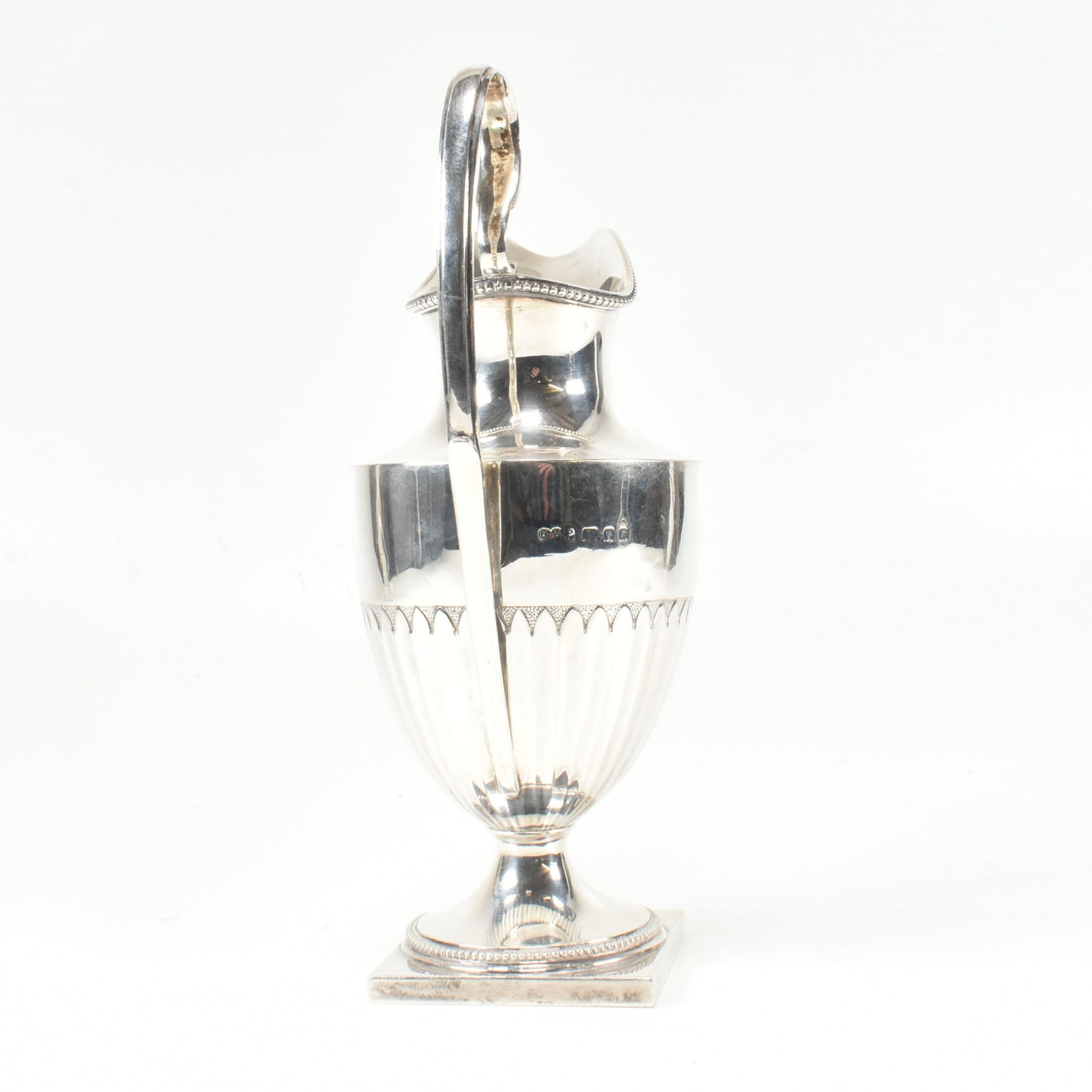 EARLY 20TH CENTURY HALLMARKED SILVER WINE EWER - Image 2 of 6