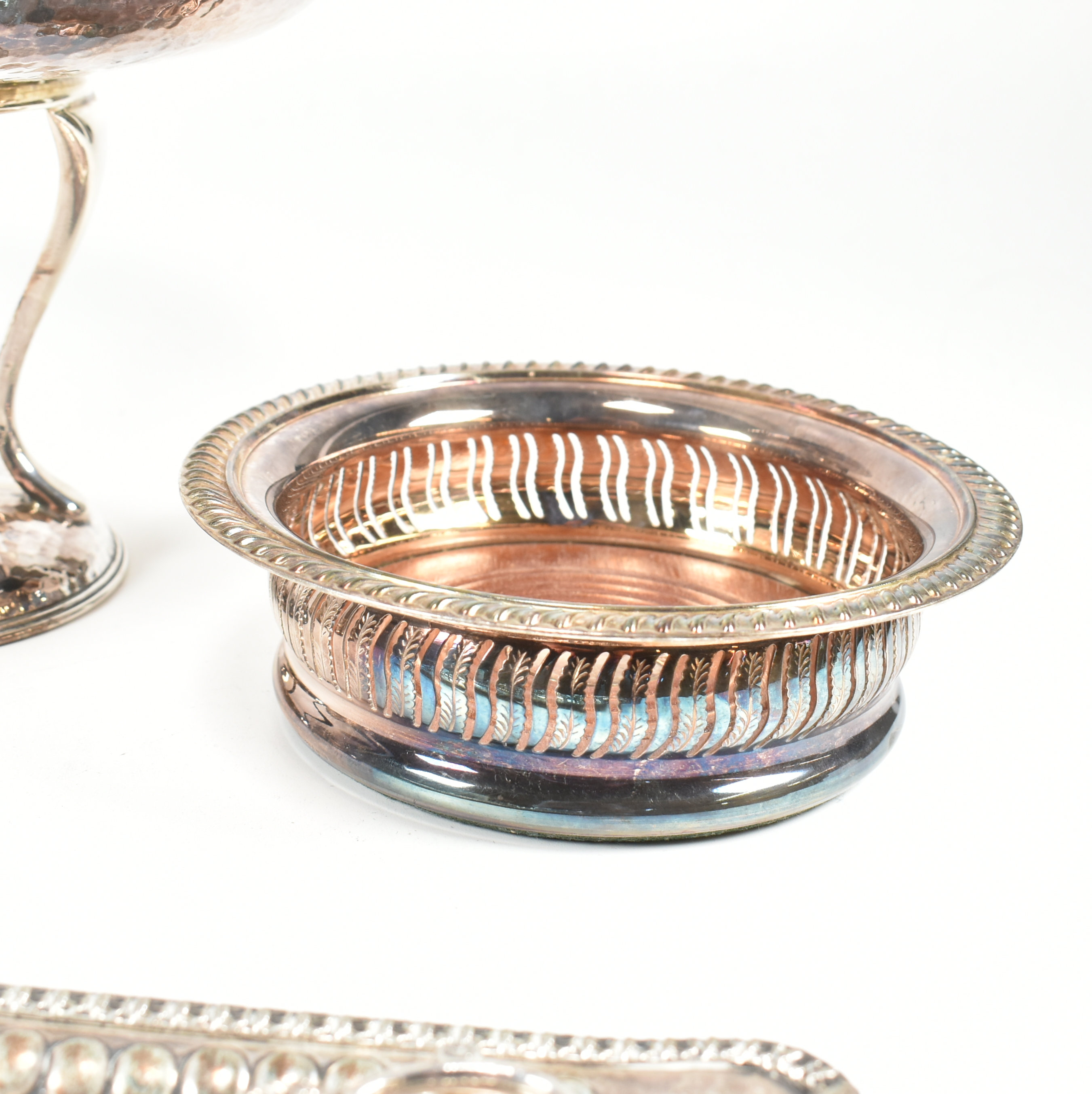 COLLECTION OF SILVER PLATED ITEMS INCLUDING MAPPIN & WEBB - Image 4 of 9